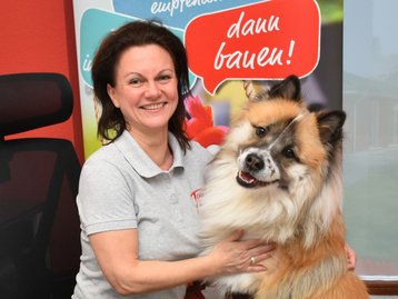 Manuela Bellmann (mit Eddie)