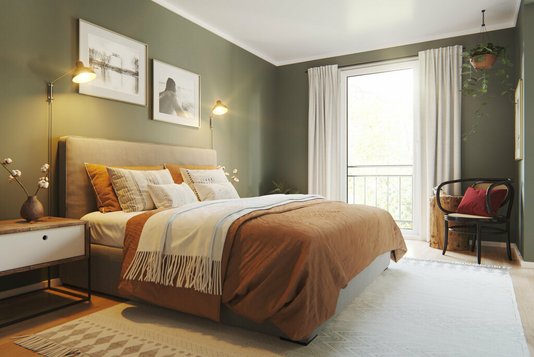 Flair 152 Schlafzimmer eingerichtet